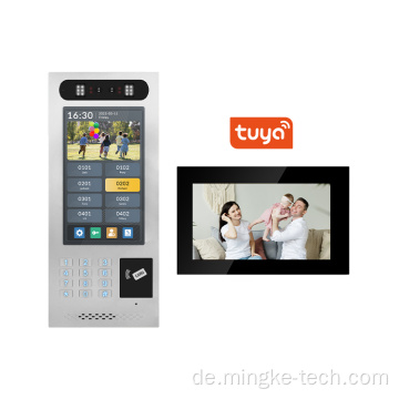 IP -Intercom Videotorklingel Video -Tür -Telefon Tuya